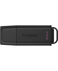 Kingston Technology DataTraveler 64GB Portable USB 3.2 Gen 1 Exodia Black USB карты памяти (Flash)