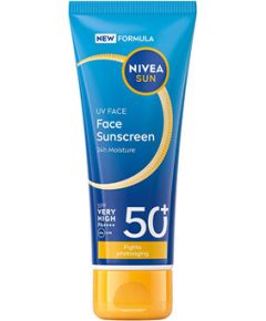 Nivea UV Face Sunscreen SPF 50+ - Pleťový krém na opalování 40ml Уход за лицом