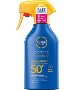 Nivea Protect & Moisture Spray SPF 50+ 250ml Ķermeņa kosmētika