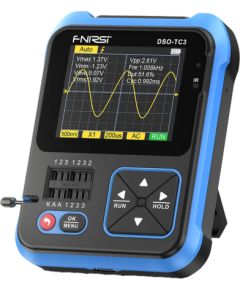 FNIRSI Handheld Digital Oscilloscope Transistor Tester SigGen 3 in 1 DSO-TC3 Testeri un mērierīces