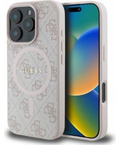 Guess GUHMP16LG4GFRP Aizmugurējais Apvalks Priekš Apple iPhone 16 Pro Neoriģinālie Maciņi