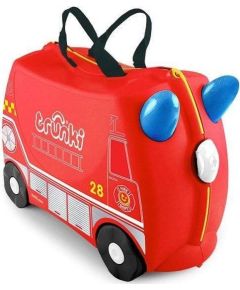 TRUNKI Детский чемодан на колесах Frank the Fire Truck TRU-0254 Ceļojumu somas un čemodāni