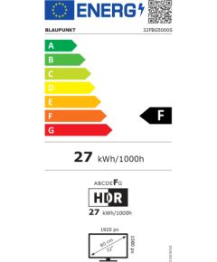 Blaupunkt LED TV 32FBG5000S 32 Smart TV Google TV Black Televizori