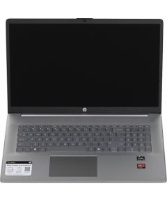 HP 17-CP2025D Ryzen 5 7520U 17.3"FHD IPS 8GB SSD512 BT Win11 Natural Silver (REPACK) 2Y Portatīvie datori