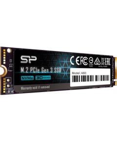 SSD Silicon Power A60 128GB M.2 PCIe NVMe Gen3x4 SSD Cietie Diski (Solid state drive)