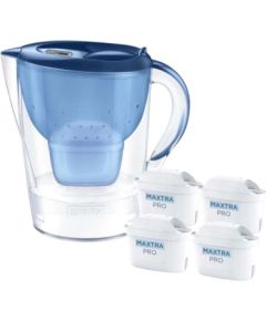 Dzbanek filtrujący Brita Marella+4wkłady MaxtraProPP (2,4l; niebieski) Citi trauki