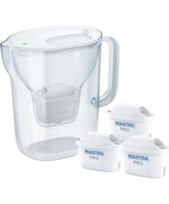 Dzbanek filtrujący Brita Style Essential+3 wkłady MaxtraPro PP (biały) Citi trauki