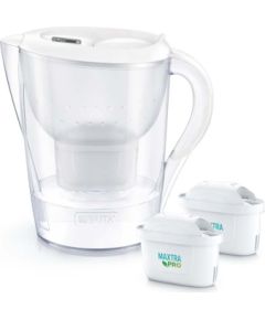 Dzbanek filtrujący Brita Marella XL+2 wkłady MaxtraPro PP (3,5l; biały) Citi trauki