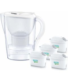 Dzbanek filtrujący Brita Marella+4 wkłady Maxtra Pro PP (2,4l; biały) Citi trauki