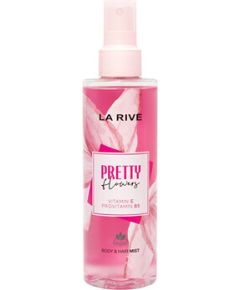 La Rive Pretty Flowers Tělový a vlasový sprej 200ml Sieviešu Smaržas
