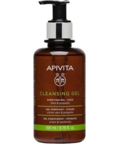 Apivita Cleansing Gel Purifying Face Gel - Čistící gel pro mastnou a smíšenou pleť 200ml Smaržas - NESAKĀRTOTS