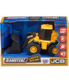 Teamsterz JBC Mazs Riteņu iekrāvējs ar gaismu un skaņu, 15cm Mašīnas un piederumi