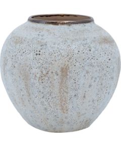 Vase TITAN STONE D20xH20cm, beige Новости, мебель, дом