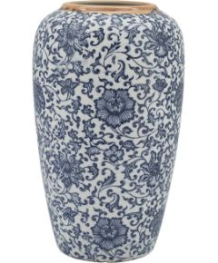 Vāze TITAN STONE D17xH27cm, zils zieds Jaunumi, mēbeles, māja