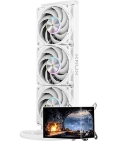 Chłodzenie wodne Krux HydroArc 360 White (KRXE011) Procesoru dzesēšana