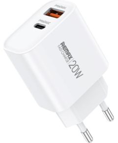Сетевая зарядка Remax RP-U120 20W USB-C/USB-A белая Зарядные устройства