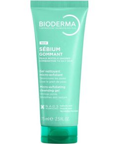 Bioderma Sébium Micro-Exfoliating Cleansing Gel - Pleťový peeling 75ml Smaržas - NESAKĀRTOTS