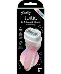 Wilkinson Sword Soap and Shave Nourishing 2in1 - Holicí strojek + 1 hlavice Духи и косметика