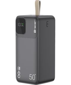 Tracer 47825 Prime-V5 50000mAh QC22.5W+PD20W Power Bank, Black Power Banks