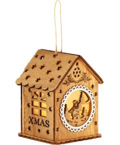 Springos Ziemassvētku rotājums 6 x 9  cm CA1285  Eglīšu rotājumi