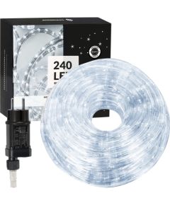 LED gaismas šļūtene 240 Springos CL4114 auksti balta 11,5 m Ziemassvētku lampiņas, LED virtenes