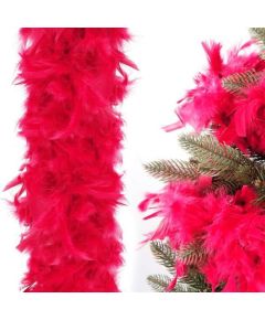 Ziemassvētku eglītei spalvu virtene Springos CA1042 180 CM  Eglīšu rotājumi