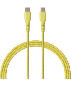 Qualo QKN-CC-05 Kabelis USB-C - USB-C / 1.5m / 3A Data USB kabeļi