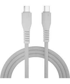 Qualo QKN-CC-018 Kabelis USB-C - USB-C / 1.5m / 3A Data USB kabeļi