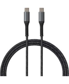 Qualo QRC-CC-01 Kabelis USB-C / 1m / 3A Data USB kabeļi