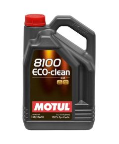 MOTUL 8100 Eco-clean 0W30 5L ACEA C2 API SM/CF WSS M2C 950A, LL-12