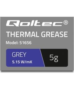 Qoltec Thermal paste 5.15W/m-K | 5g | grey