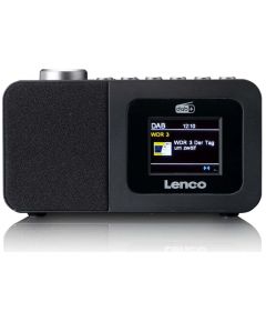 Radio pulkstenis Lenco CR-625BK DAB+FM Радио,Радио будильники