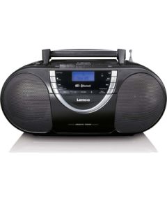 Radio uztvērējs Lenco SCD-6900BK Portable DAB+ FM Radio CD Cassette and Bluetooth Радио,Радио будильники