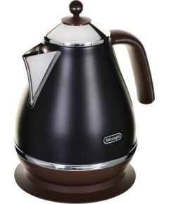 DeLonghi KBOV 2001.BK electric kettle 1.7 L Black,Brown 2000 W Чайники (электрические)
