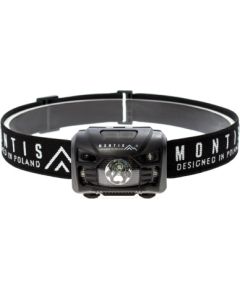 Montis Akumulatorowa latarka nagłowna z sensorem MT001 Black Headband flashlight LED Фонари