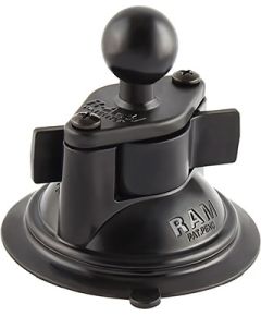 Ram Mounts RAM Mount RAM-B-224-1U Suction cup for windshield/dashboard Black Автомобильный держатель
