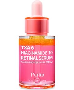 Purito TXA 6 Niacinamide 10 Retinal Face Serum - Pleťové sérum 30ml Smaržas - NESAKĀRTOTS