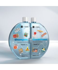 HISKIN Puzzle Hair Szampon do włosów + Odżywka do włosów 2 x 90 ml Smaržas - NESAKĀRTOTS