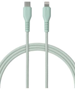 Qualo QKN-CL-21 Kabelis USB-C - Lightning 12W / 1.5m / mentola Data USB kabeļi