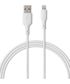 Qualo QRC-AL-00 Recycling Kabelis USB-A - Lightning 1.5m / 12W / balts Data USB kabeļi