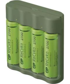 GP B52427U Bateriju Lādētājs 4 x AAA 2700mAh Jaunumi - Datori