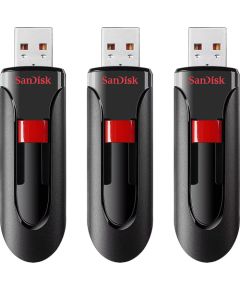 Pendrive SanDisk Cruzer Glide - USB-Flash 32 GB - USB 2.0 SET 3 USB карты памяти (Flash)