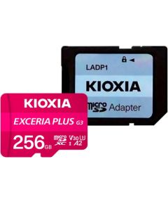 Kioxia EXCERIA G3 256 GB MicroSDXC UHS-I 10 V30 Atmiņas kartes micro SD SDHC