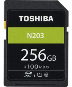 Toshiba N203 SDXC 256 GB Class 10 UHS-I/U1  (THN-N203N2560E4) Atmiņas kartes micro SD SDHC