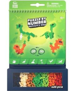 Plus Plus Klocki Plus-Plus puzzle by number dinozaury 125el Машины и аксессуары