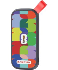 SSD SanDisk - FIFA World Cup 2026 Edition - SSD - 1 TB USB 3.2 Gen 2 USB-C Jaunumi - Datori