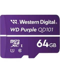 Wd Purple Sc Qd101 64 GB MICRO SD Atmiņas kartes micro SD SDHC
