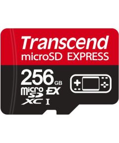 Transcend USD710S MicroSDXC 256 GB Class 10 UHS-I/U3 A1 V30 (TS256GUSD710S) Atmiņas kartes micro SD SDHC