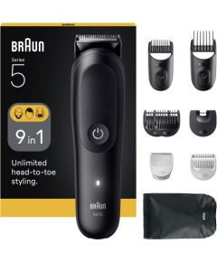 Trymer Braun Series 5 AIO5540 Epilatori, bikini trimmeri, sieviešu skuvekļi