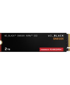 SSD SanDisk Black 850X 2TB M.2 2280 PCI-E x4 Gen4 NVMe (Black Sn850X 2 Tb M.2 Pci) Jaunumi - Datori